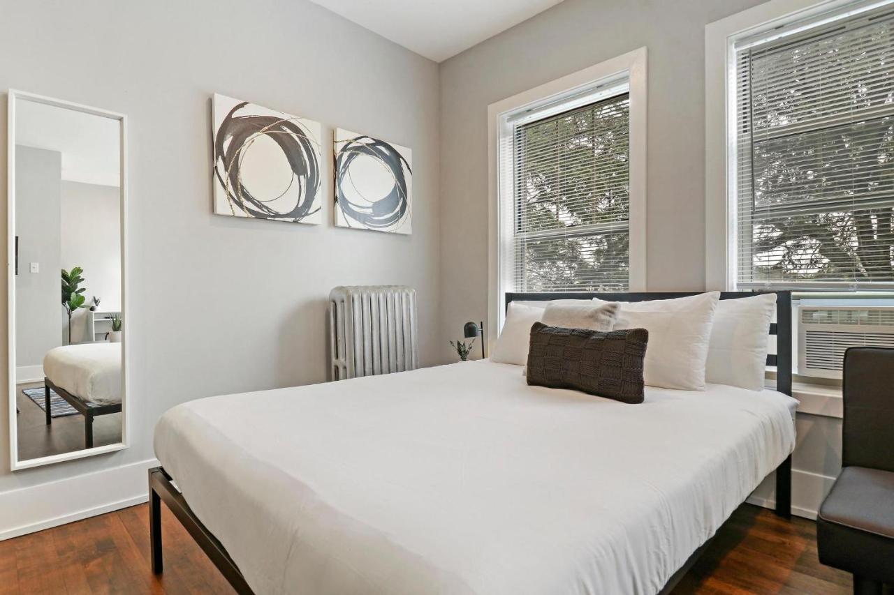 Modern Minimalist Studio Apt In Portage Park - Pensacola 3W Chicago Exterior foto
