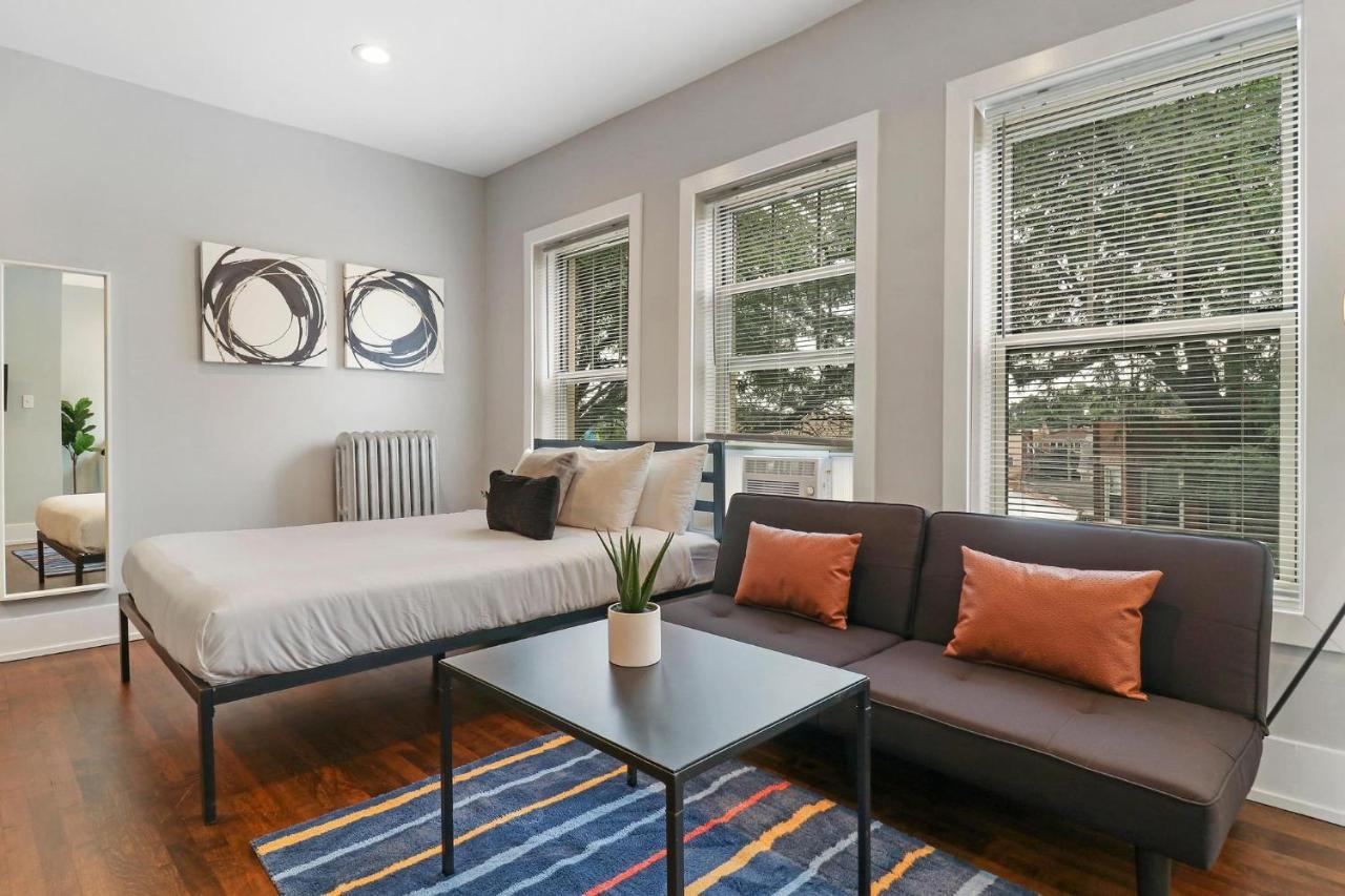 Modern Minimalist Studio Apt In Portage Park - Pensacola 3W Chicago Exterior foto